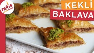 30 Dakikada Kekli Baklava Tarifi  Hazır Baklava Yufkasından Tatlı Tarifi [upl. by Pentheas]