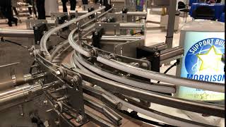 Packaging line conveyor rails change over in seconds not hours [upl. by Tuddor568]