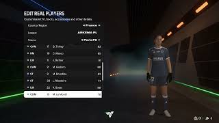 FC 25 Paris FC Overall Player Ratings [upl. by Ahsieni]