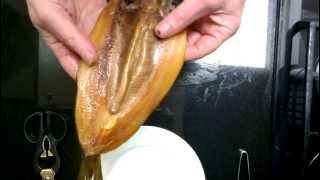 How to fillet kippers with Les Leckie [upl. by Ahsed]