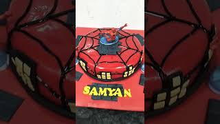 SpiderMan Theme cakes flavour Dutch Nutella [upl. by Ojillek]