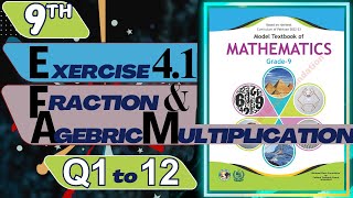 Class 9 Maths Chapter 4 Exercise 41 New Book  National Book Foundation maths videoviral video [upl. by Ayotnahs]