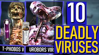 Resident Evil  10 DEADLIEST Viruses That KILLED The Most PEOPLE [upl. by Enomor694]