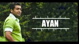 Ayan Love Bgm 😍Surya😍 Harrish Jayaraj😍 Bgm World😍Ayan Movie😍 [upl. by Narual938]