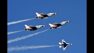 USAF Thunderbirds at KC air Show 2021 [upl. by Junina]