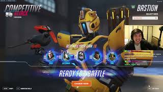 17K DMG 33 ELIMS WHAT FLANKING BASTION LOOKS LIKE  BASTIONMAIN OVERWATCH 2 SEASON 11 [upl. by Mannos589]