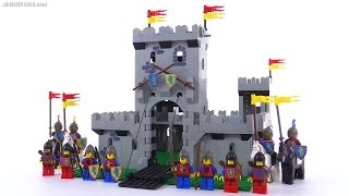 Vintage LEGO Kings Castle from 1984 set 6080 [upl. by Ahsiuqram]