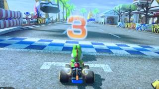 Mario Kart 8  Yoshi Offscreen Gameplay E3 2013 [upl. by Ailelc]