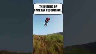 Back Taxes Takeoff The Ultimate Financial Freedom Stunt wins dirtbikes [upl. by Razid921]