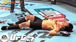 UFC 5  Bruce Lee VS Jared Cannonier  PS5 [upl. by Hsak]