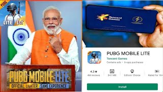 FINALLY PUBG LITE UNBAN IN INDIA  PUBG LITE NEW UPDATE  BGMI LITE DOWNLOAD LINK [upl. by Solita27]