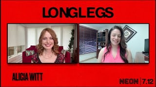 Alicia Witt Talks About The Type Of Mother She Plays In Longlegs [upl. by Jehias]