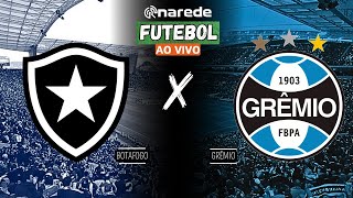 BOTAFOGO X GRÊMIO AO VIVO  TRANSMISSÃO BRASILEIRÃO 2024 [upl. by Bailie]