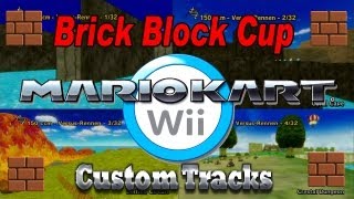 MARIO KART Wii CTGP REVOLUTION 🏍️ 45 Brick Block Cup [upl. by Naanac467]