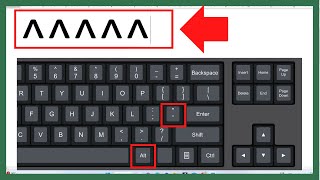 🔴4 Formas de HACER el SIGNO de POTENCIA en un TECLADO de PC o LAPTOP🤔ACENTO CIRCUNFLEJO [upl. by Nessnaj]