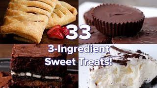 33 3Ingredient Sweet Treats [upl. by Levins696]