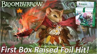 RAISED FOIL in our first Bloomburrow Collector Booster Box Opening [upl. by Lady720]