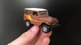 Matchbox Toyota 68 Land Cruiser FJ40 Review [upl. by Iahk]