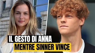 Sinner vince e Anna Kalinskaya insiste gli ultimi indizi social [upl. by Neeoma]