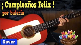 ¡ Cumpleaños Feliz  Por Bulería  Happy Birthday Flamenco Guitar Cover [upl. by Rowney]