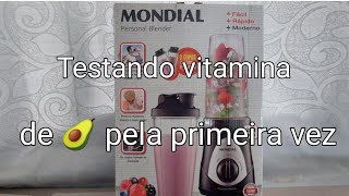 Liquidificador Personal Blender  Mondial 300watts [upl. by Eniluqcaj]