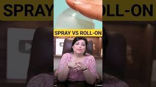 Spray Deodorants vs RollOn Deodorants Which One Is Better deodorants shorts dadumedicalcentre [upl. by Iver330]