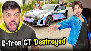 Etron GT Got Destroyed 😱  Zabardasti Gari Wapis Le Aya 😡 [upl. by Giverin]