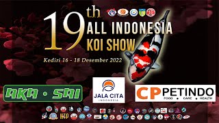 19 Tahun ALL INDONESIA KOI SHOW 2022 [upl. by Odnalro]