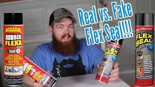 Flex Seal VS Cheap Knockoff Which is Better [upl. by Fausta350]