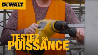 Accompagneznous sur le chantier pour tester le perforateurburineur plus puissant de DEWALT [upl. by Nnewg]