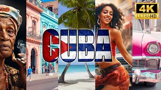 Cuba in 4K  Havana Vibes Breathtaking Landscapes Traditional Latin Salsa Cuban Relaxing Music Mambo [upl. by Acila241]