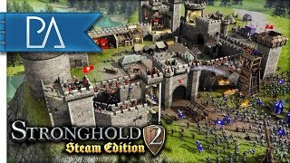 Searching for the King Improving my Estate  Stronghold 2 Steam Edition Gameplay [upl. by Bergren]