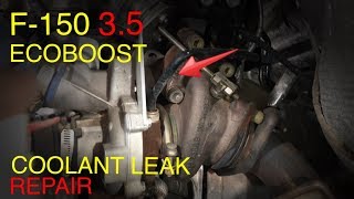 F150 Ecoboost 35 Turbo Coolant Connector Replacement Tips and Tricks [upl. by Abihsot]