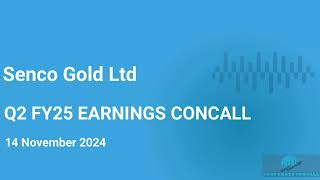 Senco Gold Ltd Q2 FY2425 Earnings Concall Senco Gold Q2 Concall [upl. by Vezza624]