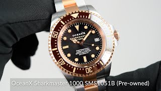 OceanX Sharkmaster 1000 SMS1051B Preowned [upl. by Benyamin]