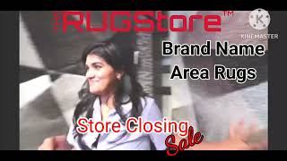 The Rug Store Closing Sale 9x12 at 349 8x10 at 249 6x9 at 175 5x8 at 125 4x6 at 59 [upl. by Annaillil]