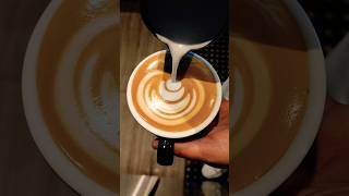 Latte Art Design How To Make Good Latte Art Coffee Art coffee design latteart shorts good [upl. by Prince]