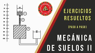 Mecánica de suelos II │EJERCICIOS RESUELTOS│ parte 01 [upl. by Olzsal]