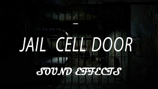 Jail cell door closing  Prison metal door  sound effects [upl. by Ardnuhsed464]