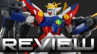 Master Grade MG Wing Gundam Proto Zero Review Part 3 Accessories Posability and Transformation [upl. by Otilesoj]