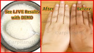 15 Minutes Skin Whitening Foaming Facial Bleach  Get Fairer amp Tighter Skin  100 Natural [upl. by Ilamad]