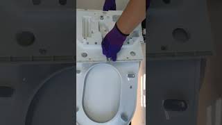 How to fix a toilet seat cover and tank trim [upl. by Odnumde]