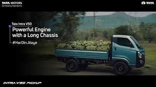 Tata Intra V50  Powerful Companion with a Powerful Engine  Har Din Jitaye [upl. by Alvar]