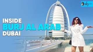 Inside Burj Al Arab Dubai Glimpse Into The Iconic Hotel’s Exclusive 90 Minute Tour  Curly Tales UAE [upl. by Eniahs]