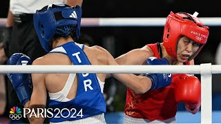 Chang Yuan wins Chinas FIRST EVER Olympic boxing gold  Paris Olympics  NBC Sports [upl. by Annawyt]