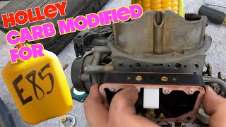 E85 Conversion for Holley 4150  4160 carburetors using a kit [upl. by Law581]