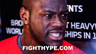 quotI WILL RETIREquot  WILDER SERIOUS ABOUT RETIRING IF STIVERNE BEATS HIM OPENS UP ON FRUSTRATIONS [upl. by Adleremse]