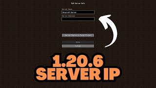 Minecraft 1206 Server IP Address [upl. by Dinerman]