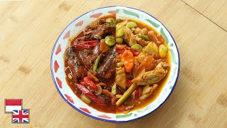 Satu Bumbu Dua Protein Resep TUMIS SARDEN amp AYAM BUMBU SARDEN [upl. by Atikihs672]