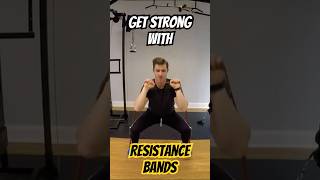 How to Half Squat with a Resistance Band [upl. by Ahsikyw]